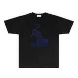 Rhude T Shirts Printed Trendy Pure Cotton