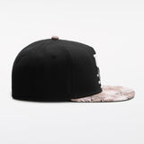 Trendy flat brimmed hat all year roundneutral