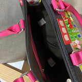 Chh Chrome Heart Leather Bag Embroidered Cartoon Shoulder Bag Crossbody Bag