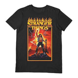 Stranger Things T Shirt Stranger Things Character Flame Print T-shirt Short Sleeve Top Cotton plus Size Loose