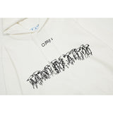 OFF WHITE Hoodie Trendy Street Style Personalized Cotton