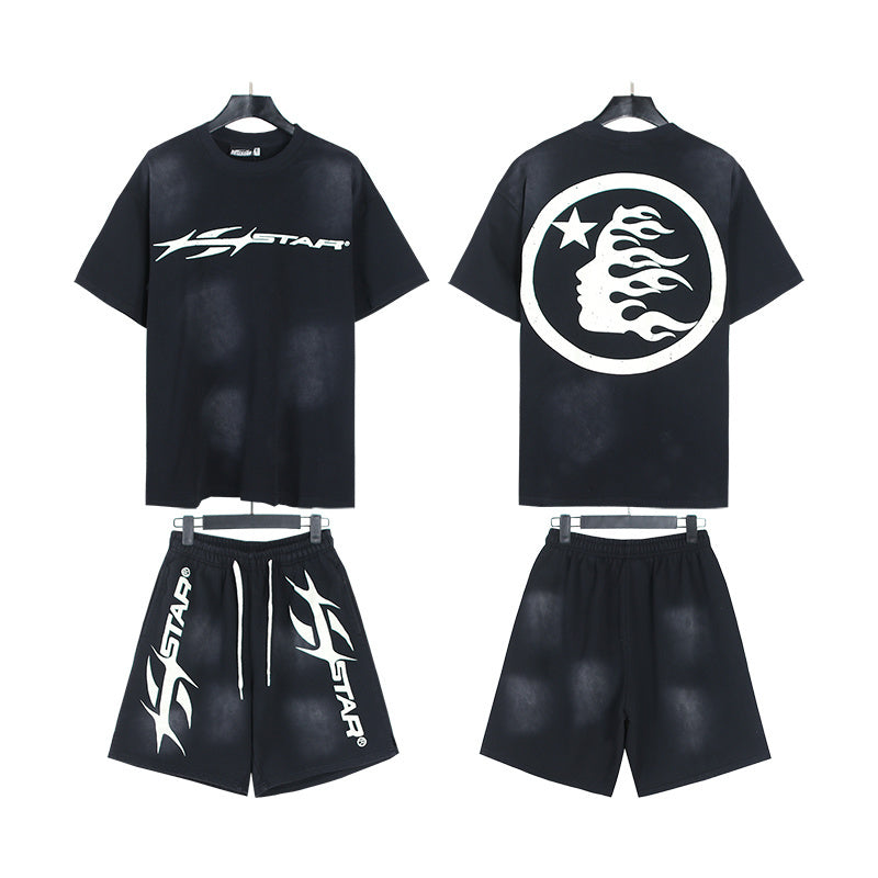 HS T-Shirt And Shorts Two-Piece Set