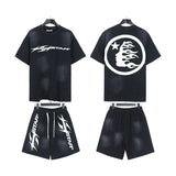 HS T-Shirt And Shorts Two-Piece Set