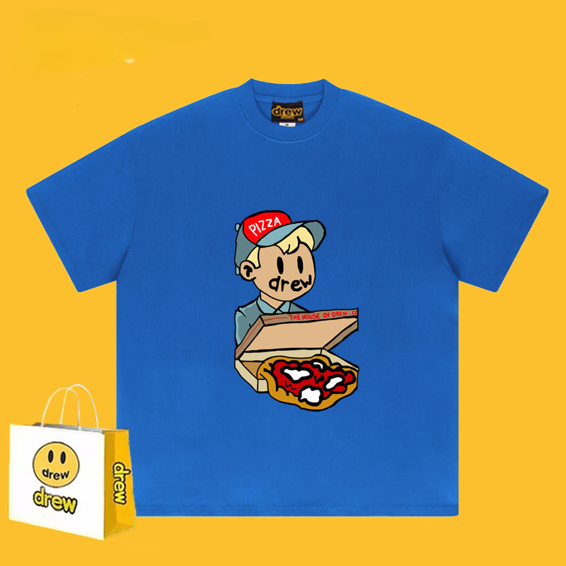 Drew T Shirts Pizza Graffiti Printing