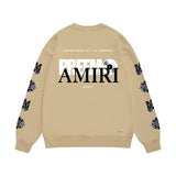 Amiri Sweatshirt Printed Trendy Pure Cotton