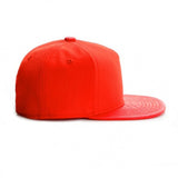 Trendy flat brimmed hat light board blank shade