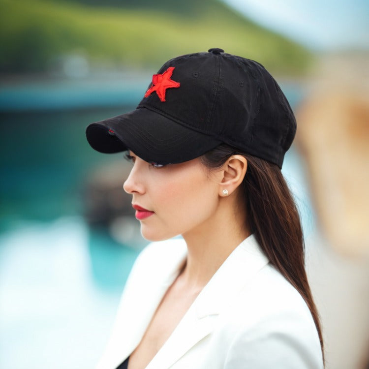 Women Hat five-pointed star hat