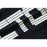 HS Long Sleeve T-Shirt Retro style high street trend