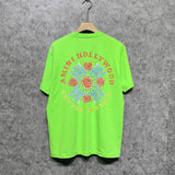 Amiri t shirts floral print short sleeve