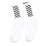 OFF OW whtie Socks XX stripe pattern