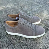Louboutin-style red bottom shoes exportacl red bottom shoes rivets men's toe nails clcouple women's shoes rhinestone casualtrendy sneakers