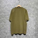 Amiri t shirts letterprinting short sleeves