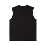 Palm Angels T Shirts Broken Bear Vest Men's and Women's Sleeveless T-shirt