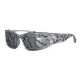 Trendy punk glasses y2k sun protection