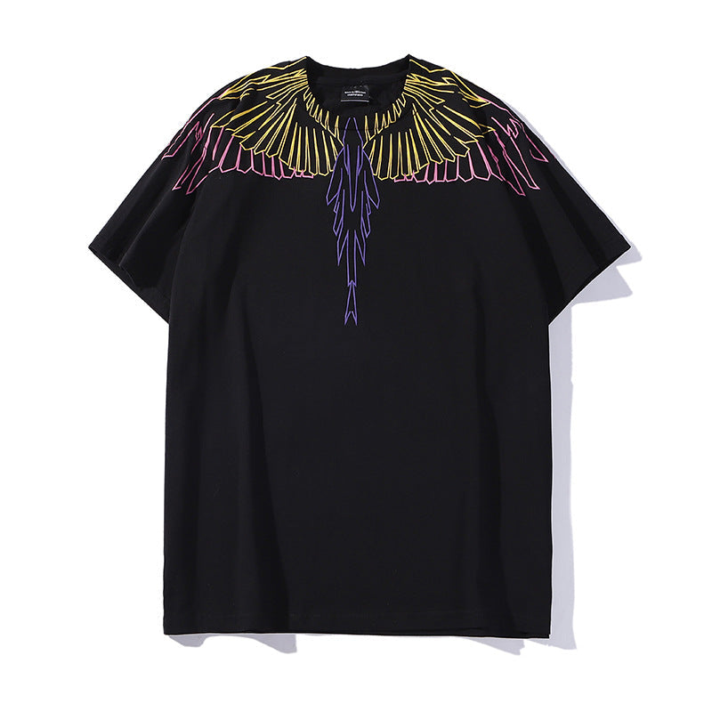 Marcelo Burlon T Shirt MB Colorful Wings for Men and Women