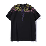 Marcelo Burlon T Shirt MB Colorful Wings for Men and Women