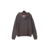 Sp5der Hoodie Cobweb Puff Print Pure Cotton