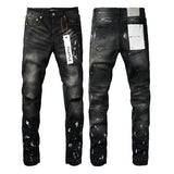 Purple Brand Jeans Pure Cotton High Street Trend