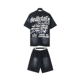 HS T-Shirt And Shorts Two-Piece Set