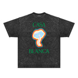 Casablanca Distressed T-Shirt