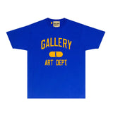 Gallery Dept T Shirt Retro Printed Loose Short-Sleeved Shirt