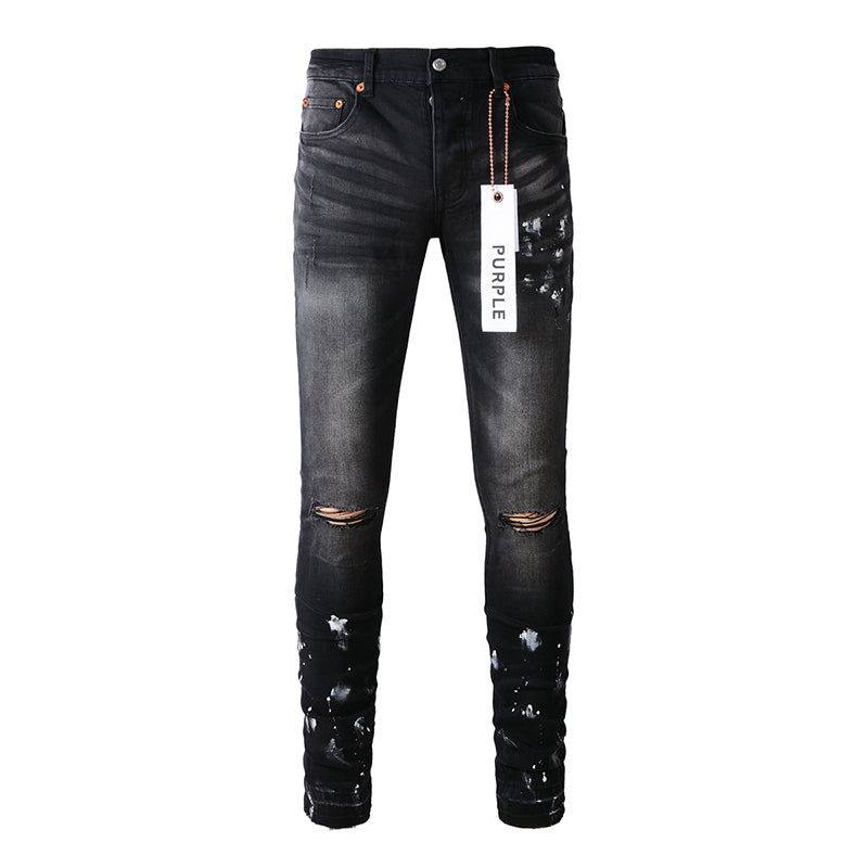 Purple Brand Jeans Pure Cotton High Street Trend