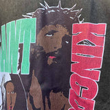 SAINT MICHAEL Vintage T Shirt Direct Spray Washing Water Old Short Sleeve