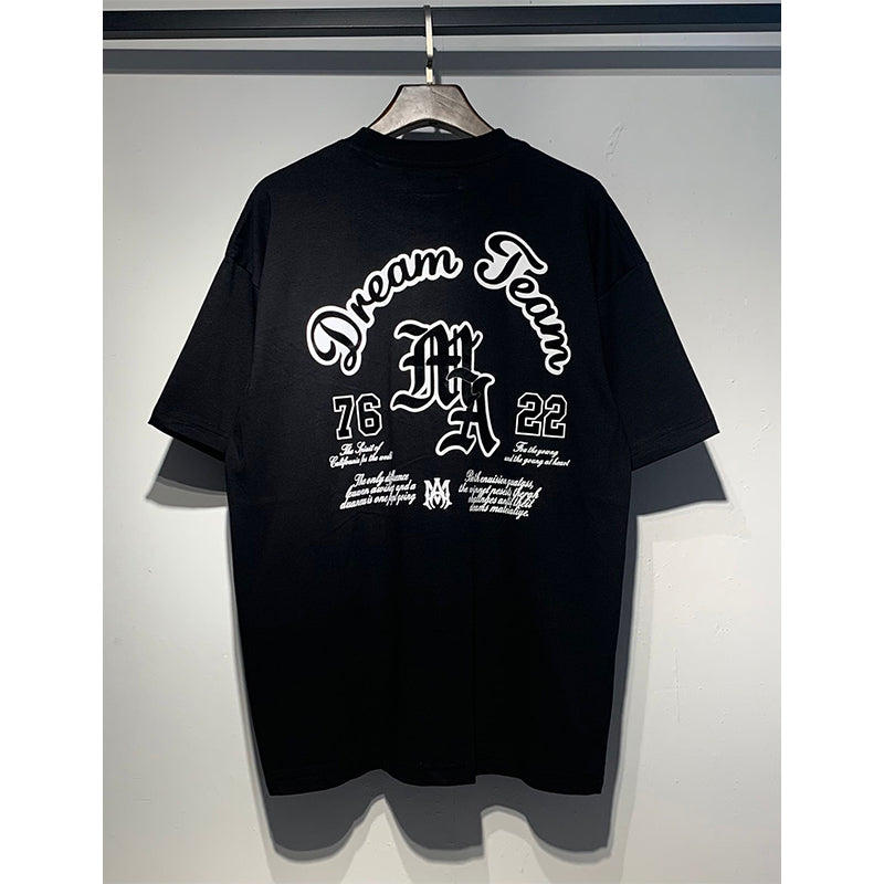 Amiri T Shirts Fashion Print Couple High Street