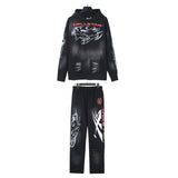 HS Hoodie And Pants Two-Piece Set