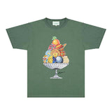 Casablanca T Shirts Fashion Print Street