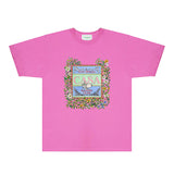 Casablanca T Shirts Fashion Print Street