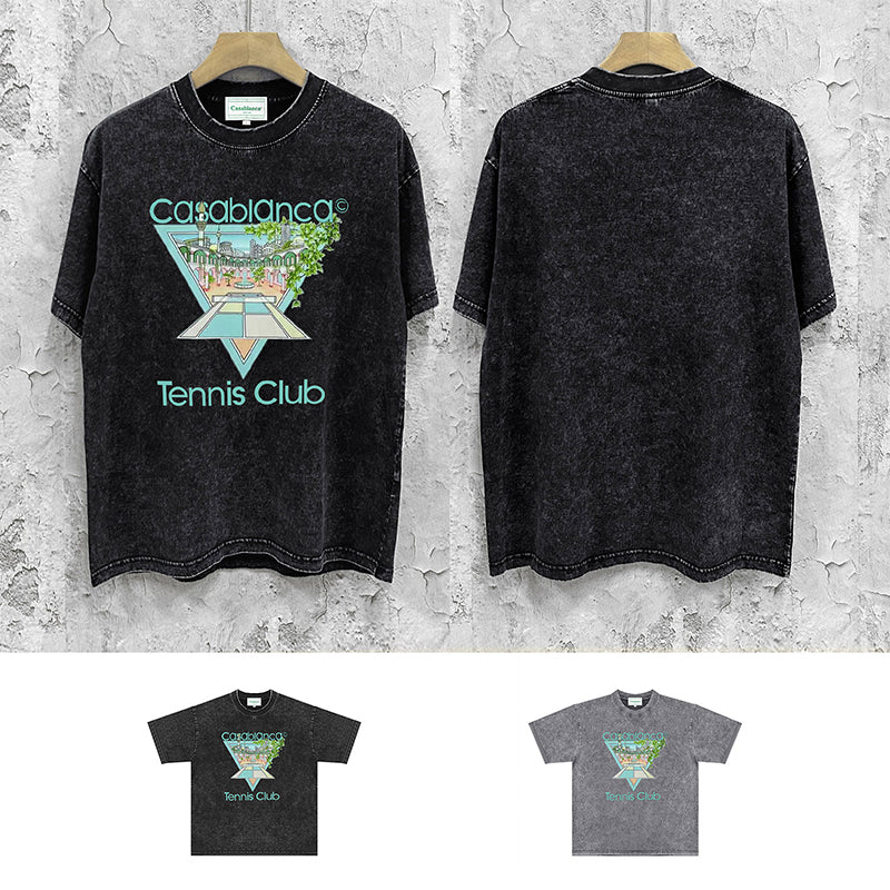 Casablanca Distressed T-Shirt