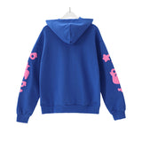 Sp5der Hoodie Cobweb Puff Print Pure Cotton