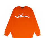 Amiri Long Sleeved Shirt Printed Trendy Pure Cotton