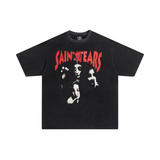 Saint Michael T Shirt Vintage Distressed Loose T-shirt