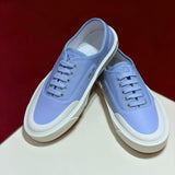Louboutin-style red bottom shoes original box clexport canvas patchworkcasualflats men's whitetie back sneakers new arrivalflats shoes travel shoes