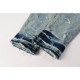 Purple Brand Jeans Pure Cotton High Street Trend