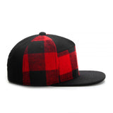 Trendy flat brimmed hat heattech windproof adjustable sunshade
