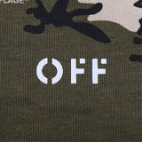 Off White T Shirts Tie-Dye Process Loose Men'S And Women'S Same Style Pure Cotton Short Sleeves