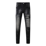Purple Brand Jeans Pure Cotton High Street Trend #9099