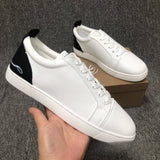 Louboutin-style red bottom shoes european station cl electric embroidery rivets red bottom sneakers easiest for matchtrendycouple style casual shoes guangdong