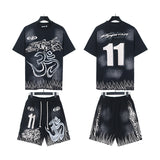 HS T-Shirt And Shorts Two-Piece Set