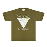Casablanca T Shirts Fashion Print Street