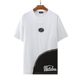 We11 Done T Shirts Zipper Decorations Cotton Same Style for Men and Women
