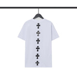 CHH Chrome Heart T Shirts Croix Cross Print Short Sleeve T-Shirt