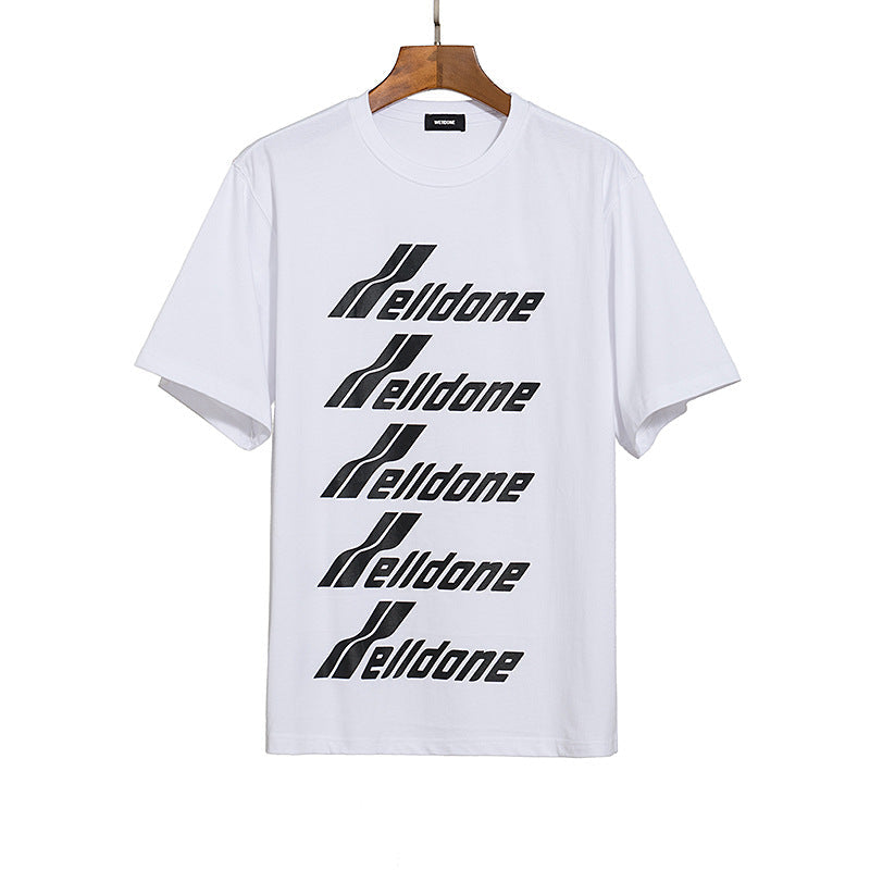 We11 Done T Shirts Baby Boy and Girl Summer Cotton Loose