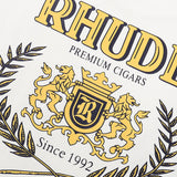 Rhude T Shirt Wheat Ear Badge Short Sleeve T-Shirt
