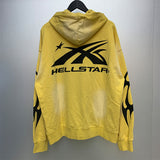HS Hoodie Retro Printed Loose Autumn and winter