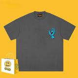 Drew T Shirts Cotton Summer Loose Men's Short Sleeve