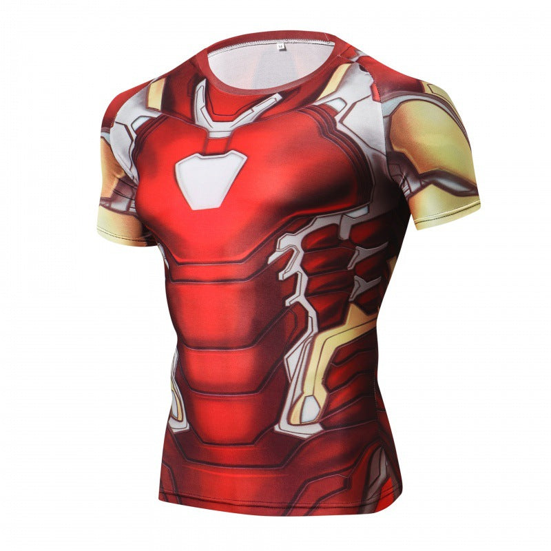 Marvel T Shirt Avengers 4 Iron Man Mk85 Short Sleeve T-shirt